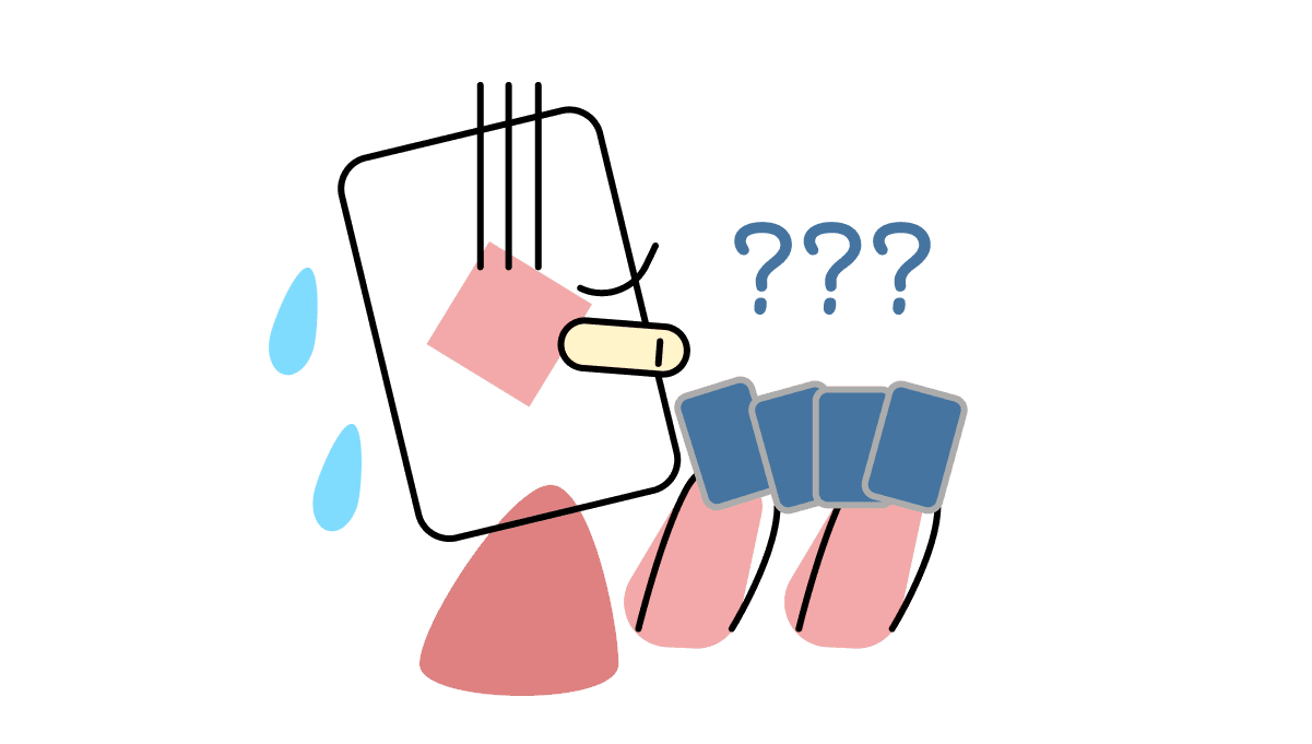 How to Hold Your Cards illustration