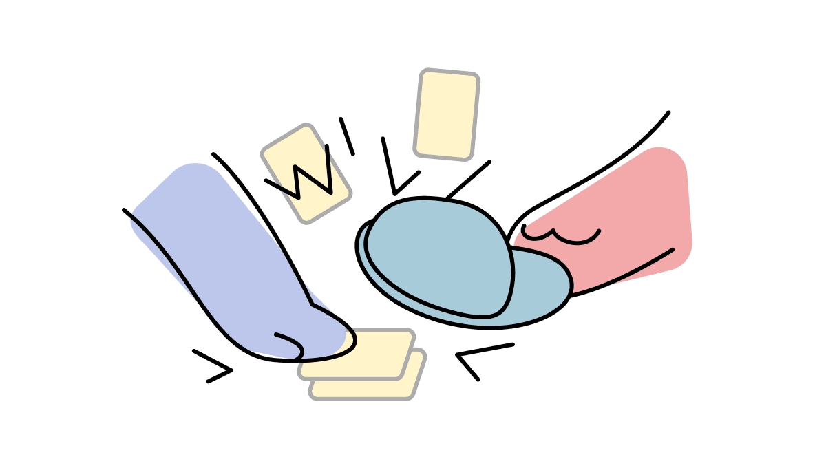 Smacking illustration