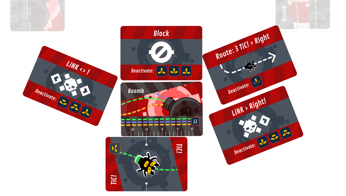 Hack! card placement suggestion illustration